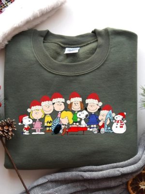 Christmas Sweatshirt Funny Cartoon Christmas Movie Characters Sweater Christmas Snoopy Shirt Christmas Gifts Christmas Kids Crewneck revetee 3