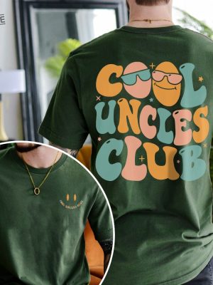 Cool Uncles Club Sweatshirt New Uncle Shirt Cool Uncle Tshirt Uncle Shirts Uncle Gift Baby Announcement Shirt Promoted To Uncle Unique revetee 2