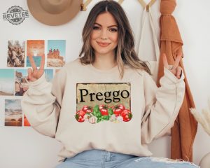 Prego Sauce Sweatshirt Funny Halloween Pregnancy Shirt Funny Pregnancy Announcement Sweater 2023 Pregnant Women Costume Mommy To Be Unique revetee 4