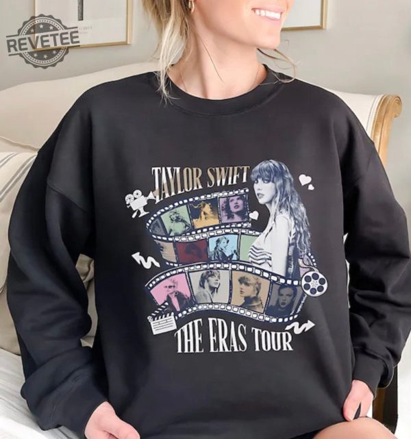 Taylor Eras Tour Theaters Sweatshirt Taylor Sweatshirt Swift Inspired Merch Midnights Concert Shirt Taylor Swiftie Merch Unique revetee 1