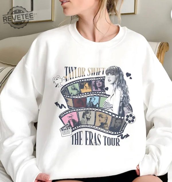 Taylor Eras Tour Theaters Sweatshirt Taylor Sweatshirt Swift Inspired Merch Midnights Concert Shirt Taylor Swiftie Merch Unique revetee 2