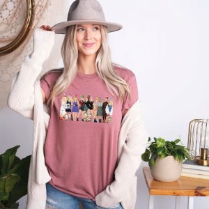 Christmas Taylors Cat Shirt Christmas Taylors Albums Shirt Xmas Eras Tour Tshirt Swiftie Christmas Tee Unique revetee 2