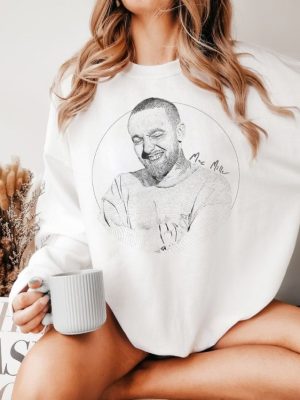 Mac Miller Art Sweatshirt Merch Unisex Oversized Shirt Mac Miller Swimming In Circles Hoodie Unique revetee 3