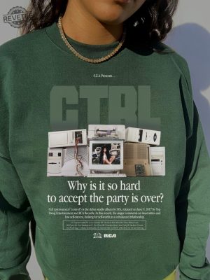 Sza Ctrl Retro T Shirt Sza Shirt Vintage Sza T Shirt Good Days Graphic Sweatshirt Unique revetee 2