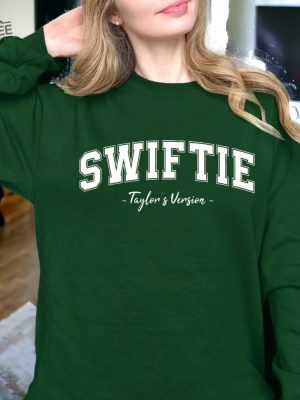 Swiftie Jumper Taylor Swift Swiftie Merchandise Cute Jumper Varsity Jumper Fashion Jumper Sweatshirt Gift For Her Unique revetee 3