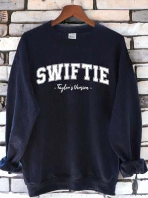 Swiftie Jumper Taylor Swift Swiftie Merchandise Cute Jumper Varsity Jumper Fashion Jumper Sweatshirt Gift For Her Unique revetee 4