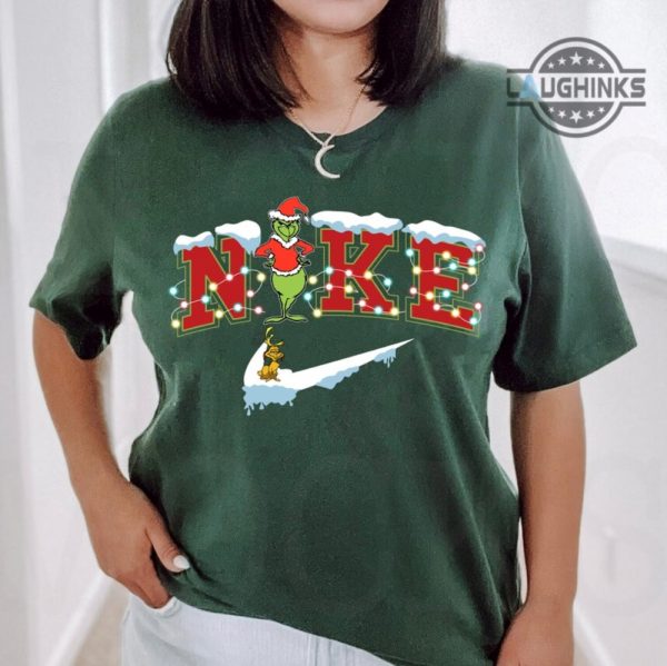 nike grinch sweatshirt tshirt hoodie mens womens kids the girnch stole christmas movie shirts 2023 the grinch halloween costumes for adults kids laughinks 1