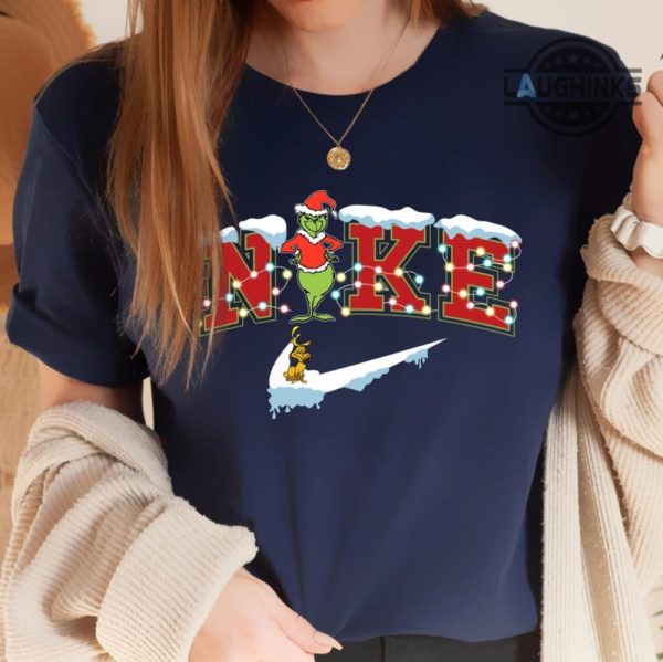 nike grinch sweatshirt tshirt hoodie mens womens kids the girnch stole christmas movie shirts 2023 the grinch halloween costumes for adults kids laughinks 3