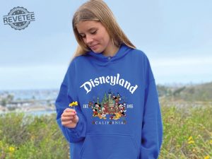 Retro Disneyland Christmas Sweatshirt Mickey Disneyland Christmas Hoodie Disneyland Sweatshirt Christmas Hoodie Christmas Tee Unique revetee 1