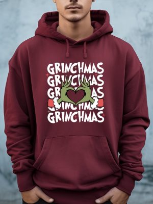 Grinch Christmas Sweatshirt Grinch Christmas Shirt Christmas Shirt Grinch Shirt Christmas Vibe Gift For All Grinch Sweatshirt Unique revetee 5