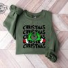 Christmas Shirt Grinch T Shirt Dr Seuss Outfit Christmas Gifts Heart Hands Graphic Tees Xmas Womens Clothing Holiday T Shirts Unique revetee 1