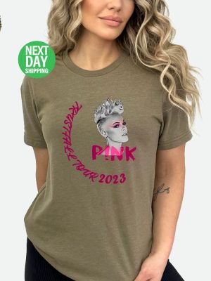 P Nk Summer Carnival 2023 Music Festival Shirt Trustfall Album Tee Pink Singer Tour Concert Apparel Tour Shirt Music Clothing Unique revetee 7