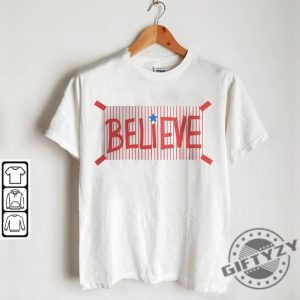 Phillies Believe Shirt Bryce Harper Hoodie Red October Sweatshirt Philadelphia Believe Tshirt Postseason 2023 Shirt giftyzy 6