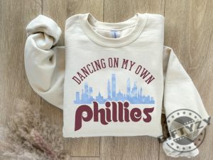 Dancing On My Own Phillies Take October 2023 Shirt Philly Philadelphia Sweatshirt Red October Phillies Hoodie Phillies Take October Tshirt Red October Phillies Shirt giftyzy 2