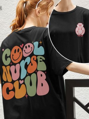 Cool Nurse Club Sweatshirt Rn Nurse Crewneck Custom Nurse Shirt Registered Nurse T Shirt Nurse Gift Nursing Hoodie Nurse Sweater Unique revetee 4