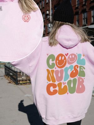 Cool Nurse Club Sweatshirt Rn Nurse Crewneck Custom Nurse Shirt Registered Nurse T Shirt Nurse Gift Nursing Hoodie Nurse Sweater Unique revetee 6