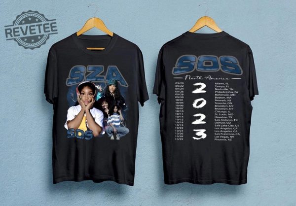 Vintage Sza Tour 2023 Shirt Retro Sza 90S Shirt Sza Tshirt Sza Bootleg 90S Shirt Sza Fans Gift Sza Tour Shirt Sza Concert Shirt Unique revetee 1