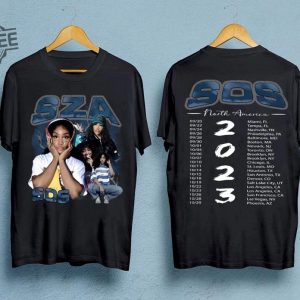 Vintage Sza Tour 2023 Shirt Retro Sza 90S Shirt Sza Tshirt Sza Bootleg 90S Shirt Sza Fans Gift Sza Tour Shirt Sza Concert Shirt Unique revetee 2