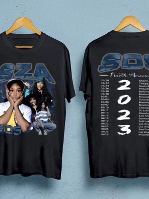 Vintage Sza Tour 2023 Shirt Retro Sza 90S Shirt Sza Tshirt Sza Bootleg 90S Shirt Sza Fans Gift Sza Tour Shirt Sza Concert Shirt Unique revetee 2