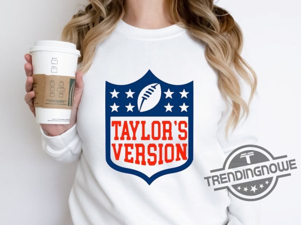 Taylor Swift Chiefs Shirt Tay Swift Football Taylor Version Shirt NFL Tays Version Shirt Football Sunday Football Swift Taylor Shirt trendingnowe.com 1