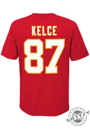 Travis Kelce Kansas City Shirt Jersey Tshirt Kelce Jersey Sweatshirt Unisex Trendy Hoodie Red Football Jersey Shirt giftyzy 3