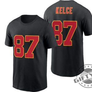 Travis Kelce Kansas City Shirt Jersey Tshirt Kelce Jersey Sweatshirt Unisex Trendy Hoodie Red Football Jersey Shirt giftyzy 4