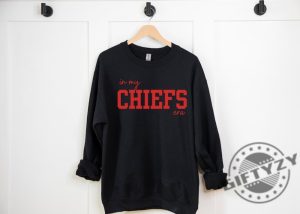 In My Chiefs Era Shirt Swiftie Tshirt Chief And Taylor Hoodie Gift For Swiftie Sweatshirt Travis Kelce Shirt giftyzy 2