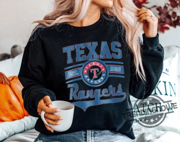 Texas Rangers Shirt Texas Baseball Sweatshirt Ranger Baseball Shirt Vintage Baseball Fan Gift Texa Ranger T Shirt Game Day Hoodie trendingnowe.com 3