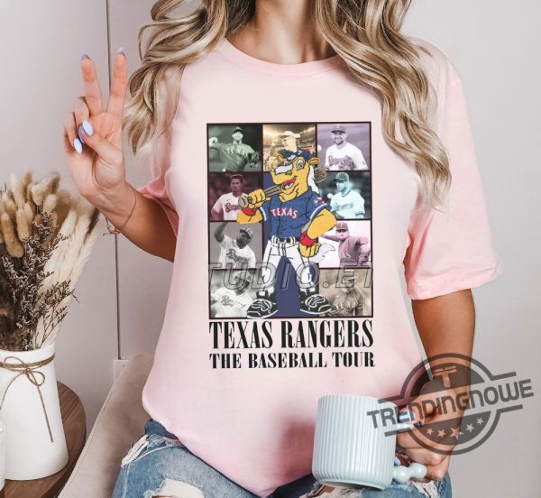 Texas Rangers Shirt Texas The Eras Tour Shirt Texas Baseball Sweatshirt Ranger Baseball T Shirt Vintage Baseball Fan Gift trendingnowe.com 1