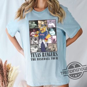 Texas Rangers Shirt Texas The Eras Tour Shirt Texas Baseball Sweatshirt Ranger Baseball T Shirt Vintage Baseball Fan Gift trendingnowe.com 2