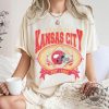 Vintage Kansas City Football Shirt Kansas City Sweatshirt Football Comfort Colors Tshirt Chief Football Hoodie Football Fan Shirt giftyzy 2