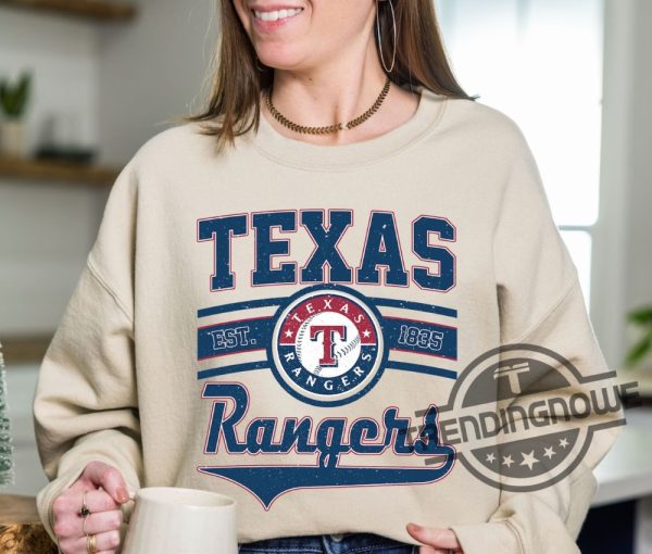Vintage Texas Ranger Shirt Texas Baseball Sweatshirt Ranger Baseball T Shirt Baseball Fan Gift Game Day T Shirt Hoodie trendingnowe.com 1