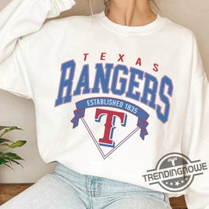 Texas Ranger Shirt Game Day T Shirt Hoodie Texas Baseball Sweatshirt Ranger Baseball T Shirt Baseball Fan Gift trendingnowe.com 2