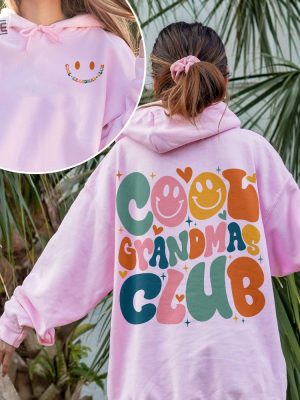 Cool Grandmas Club Sweatshirt New Grandma Shirt Grandma To Be Promoted To Grandma Nana Mimi Gigi Sweatshirt Grandma Christmas Gifts Unique revetee 6