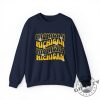 Retro Michigan Game Day Shirt Michigan College Football Tshirt Michigan Crewneck Sweatshirt Football Lovers Hoodie Michigan Game Day Shirt giftyzy 5