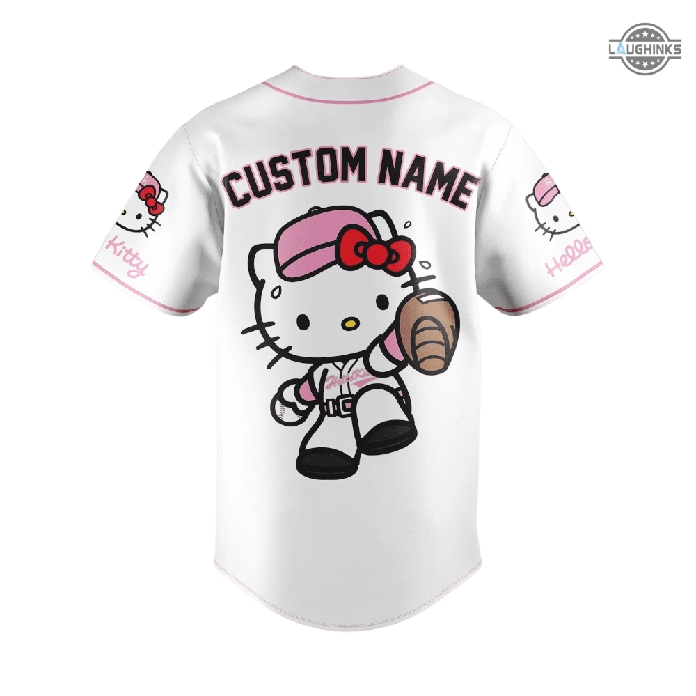 Toronto Blue Jays Baseball Jersey MLB Hello Kitty Custom Name & Number