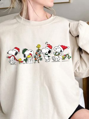 Christmas Crewneck Sweatshirt Hoodie Holiday Sweaters For Women Winter Sweatshirt Unique revetee 4