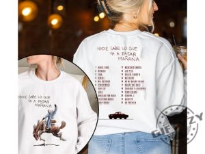 Bad Bunny New Album 2 Slide Shirt Unisex Trendy Sweatshirt Nadie Sabe Lo Que Va A Pasar Manana Album Merch Hoodie Nadie Sabe Tshirt Conejo Malo Benito Shirt giftyzy 2