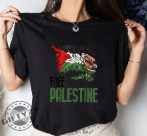 Shirt For Palestinians Free Palestine Gaza Flag Arabic Tshirt Freedom Distressed Strength Hoodie Free Palestine Sweatshirt Gaza End War Shirt giftyzy 2