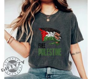 Shirt For Palestinians Free Palestine Gaza Flag Arabic Tshirt Freedom Distressed Strength Hoodie Free Palestine Sweatshirt Gaza End War Shirt giftyzy 5