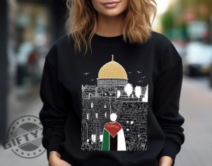 Save Palestine Shirt Free Palestine Sweatshirt Palestine Flag Hoodie Jerusalem Tshirt Human Rights Tee Protest Sweater Free Gaza Shirt giftyzy 2