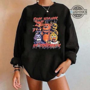 five nights at freddy shirt sweatshirt hoodie mens womens fnaf meme shirts five nights at freddys movie game funny tshirt bonny balls freddy fazbear 2023 laughinks 1