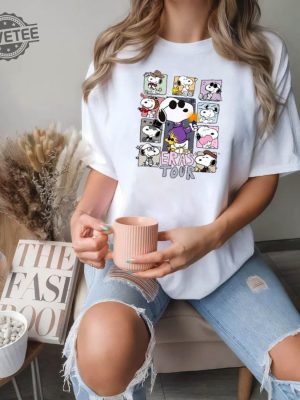 Swift Eras Tour Snoopy Shirt For Swifties Unique revetee 3