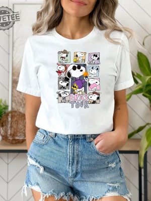 Swift Eras Tour Snoopy Shirt For Swifties Unique revetee 4