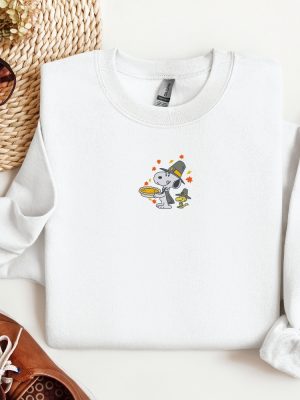 Fall Thanksgiving Embroidered Crewneck Cozy Fall Fashion Thanksgiving Autumn Apparel Unique revetee 2