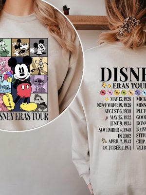 Vintage Disneyland Eras Tour Shirt Mickey And Friends Shirt Retro Walt Disneyworld Disneyland Trip Mickey Eras Tour Shirt Unique revetee 4