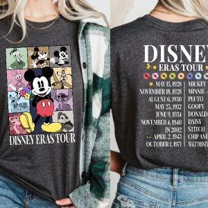 Vintage Disneyland Eras Tour Shirt Mickey And Friends Shirt Retro Walt Disneyworld Disneyland Trip Mickey Eras Tour Shirt Unique revetee 6