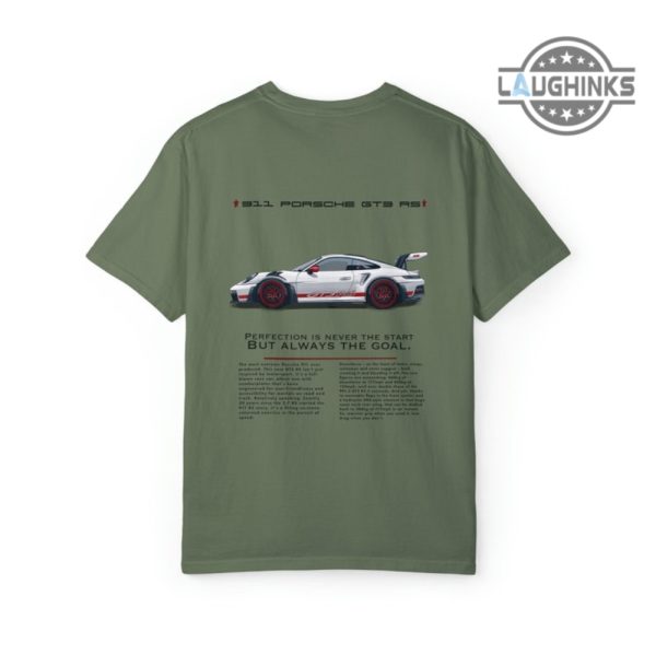 tee shirt 911 porsche gt3 rs tshirt sweatshirt hoodie mens womens double sided formula 1 f1 sport cars racing shirts always the goal laughinks 5