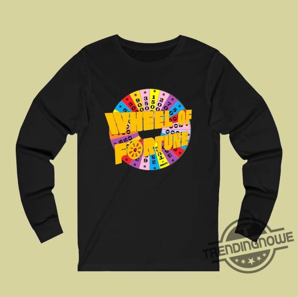 Wheel Of Fortune Shirt Wheel Of Fortune Classic TV Show Logo Shirt trendingnowe.com 1