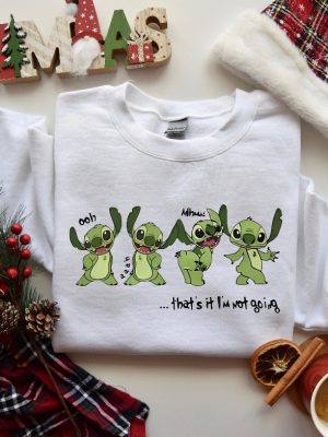 Disney Stitch Christmas Shirt Thats It Im Not Going Shirt Stitch Shirt Disneyland Christmas Shirt Merry Christmas Shirt Christmas Gifts Unique revetee 4